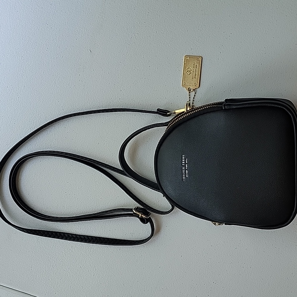 Forever young mini black bag